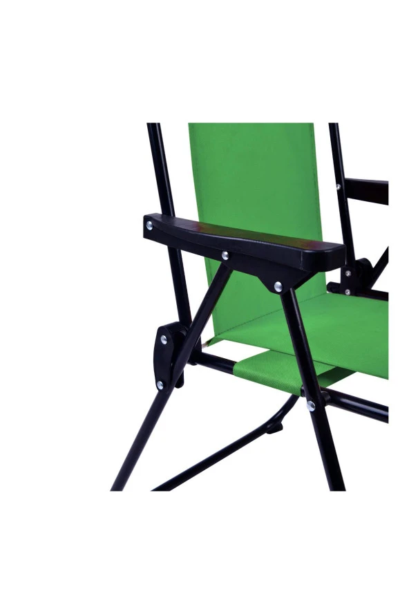 EXENT 2-6 Yaş LÜX Çocuk Piknik Sandalyesi-Mini Kamp Sandalyesi-YEŞİL - Resim 5