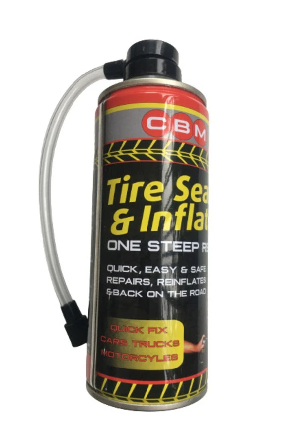 Araç Oto Motosiklet Lastik Onarıcı Tamir Edici Şişirici Sprey Lastik Tamir Kiti 400ml 12li - 4