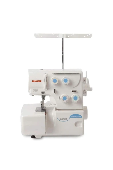 Janome 8002D Overlok Makinesi Taşınabilir Beyaz