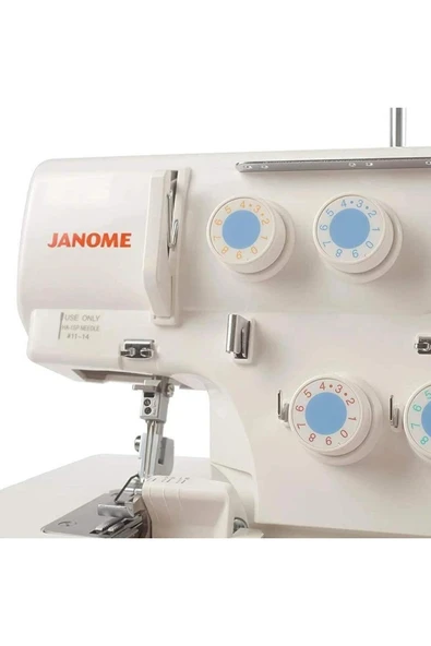Janome 8002D Overlok Makinesi Taşınabilir Beyaz - 2