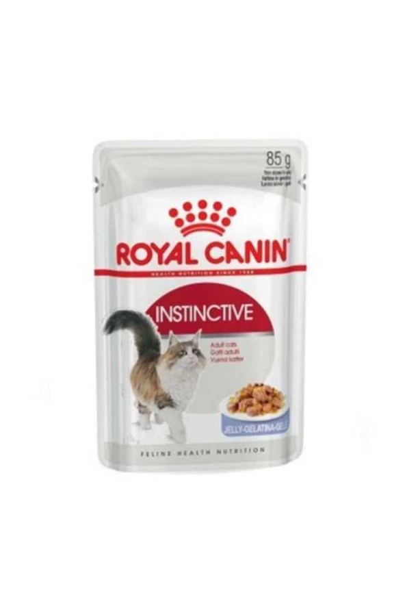 Royal Canin İnstinctive Jelly Yetişkin Kedi Pouch Konservesi 85 Gr