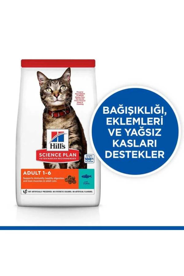 Hills Optimal Care Ton Balıklı Yetişkin Kedi Maması 1,5 Kg