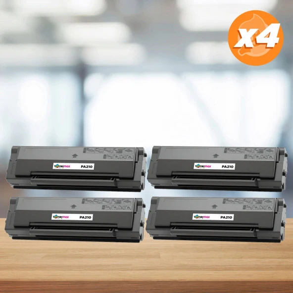Pantum PA210 Muadil Toner 4'lü Avantaj Paket/ P2200 / P2500 / M6500 / M6550 / M6600 ürün görseli 1
