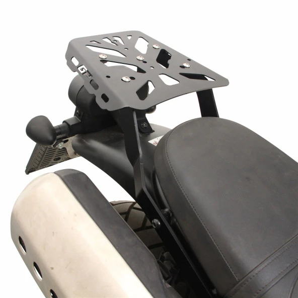 GP Kompozit Honda CL 250 2023-2024 Uyumlu Arka Çanta Demiri Siyah - 2