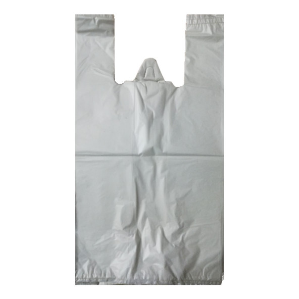 Kalın Beyaz Poşet Küçük Boy 5 Kg Hışır Atlet Poşet Market Manav Poşeti Çöp Poşeti - 3