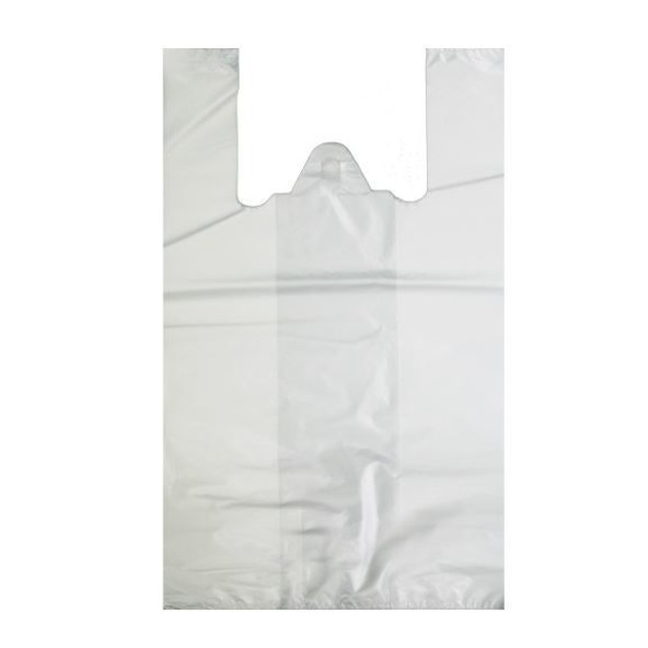 Beyaz Kalın Poşet 3'lü Set (küçük, Orta, Büyük)3 Kg Market Manav Poşeti Hışır Atlet Poşet Çöp Poşeti - 4
