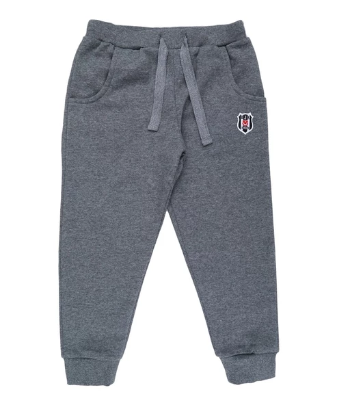 Beşiktaş Orijinal Çocuk Kapüşonlu Eşofman Takımı - 3