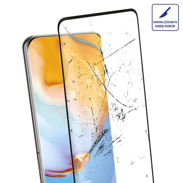 Bufalo Samsung Galaxy A11 Ekran Koruyucu 6D Nano Tam Kaplayan Siyah - 4