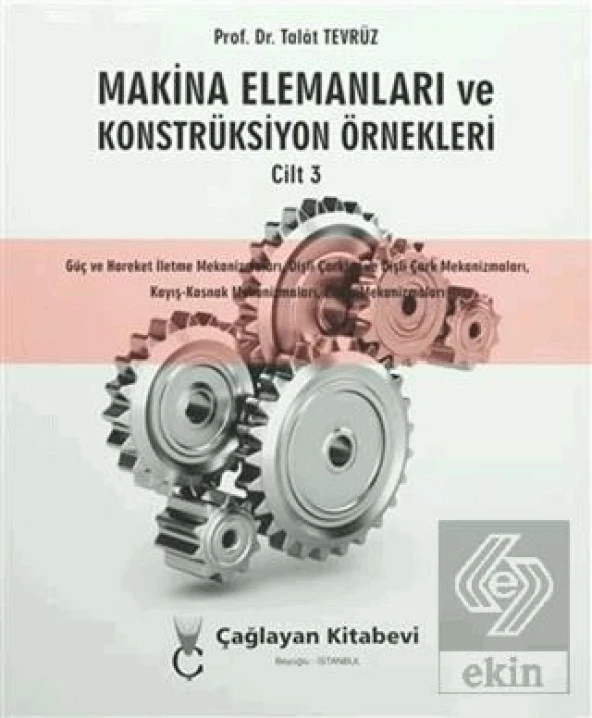 Makina Elemanları ve Konstrüksiyon Örnekleri Cilt ürün görseli 1