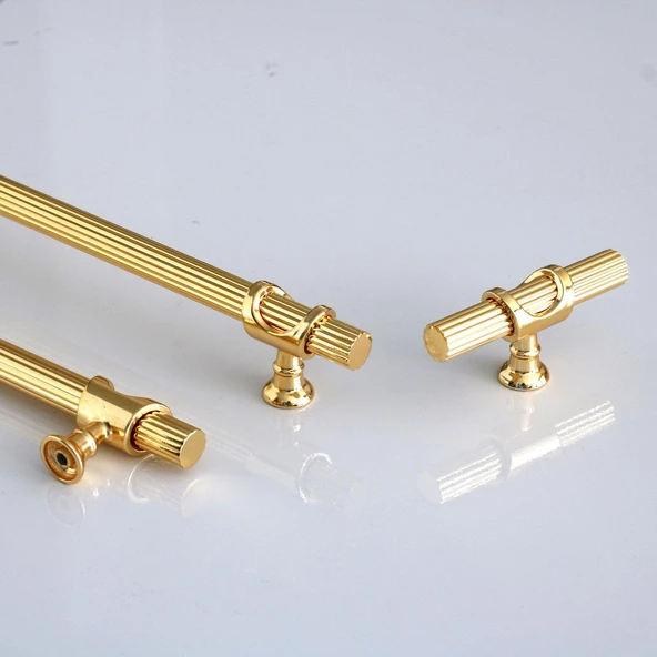 Arsin Altın Metal Kulp 192 mm-19.2 cm Mobilya Çekmece Dolap Kapak Mutfak Dolabı Kulpları Kulbu Kulpu - 7