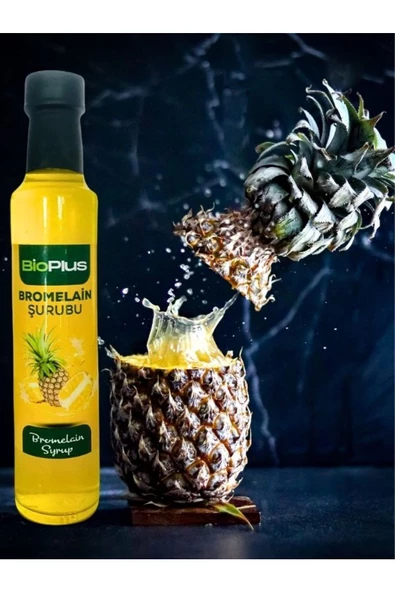 Bromelain Şurup Ananas Şurubu Ananas Içeren Detox Şurubu