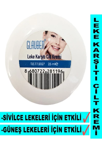 1 Adet Leke Karşıtı Cilt Kremi 25 Ml.