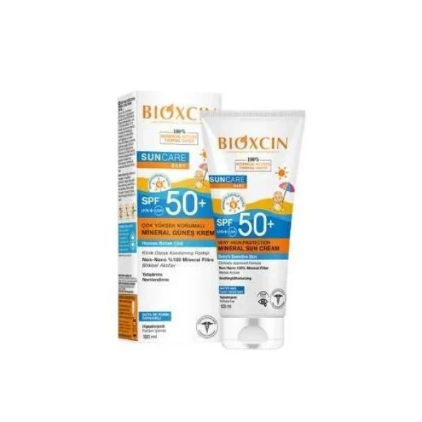 Bioxcin Suncare Hassas Bebek Cildi İçin Mineral Güneş Kremi Spf50 - 100 ml