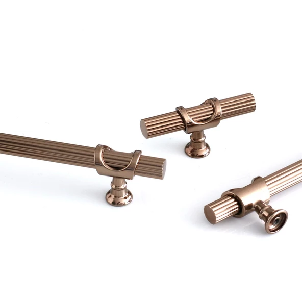 Arsin Bronz Metal Kulp 192 mm-19.2 cm Mobilya Çekmece Dolap Kapak Mutfak Dolabı Kulpları Kulbu Kulpu - 2