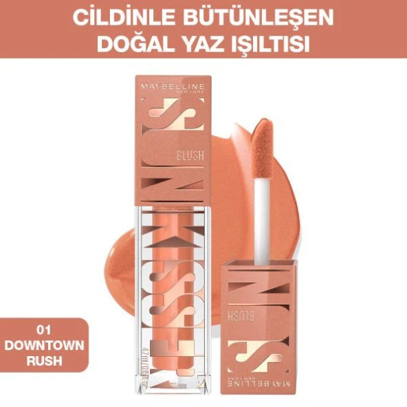 Maybelline New York Sunkisser Likit Allık - 01 Downtown Rush - 2