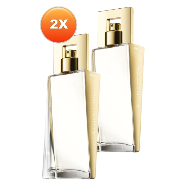 Avon Attraction Kadın Parfüm Edp 50 Ml. İkili Set