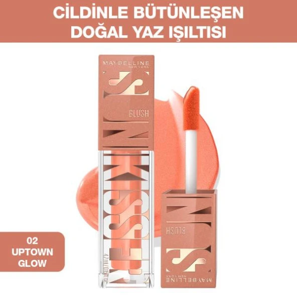 Maybelline New York Sunkisser Likit Allık - 02 Uptown Glow - 2