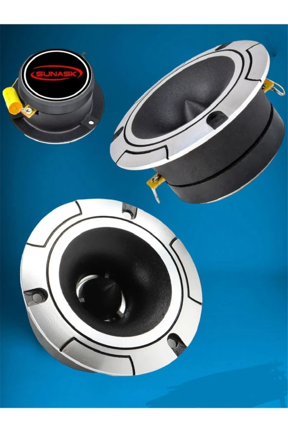 Sunask Sn-3838 10 Cm 500 Watt 100 Rms Dome Twitter Twieeter 2 Adet ( 1. Sınıf Kalite) Kutu Içeriği 2 Adet - 1