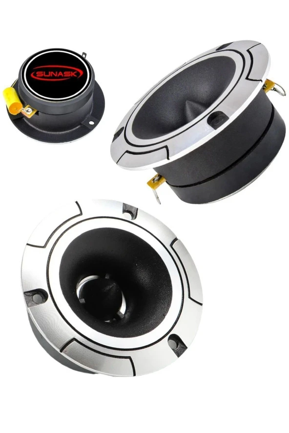 Sunask Sn-3838 10 Cm 500 Watt 100 Rms Dome Twitter Twieeter 2 Adet ( 1. Sınıf Kalite) Kutu Içeriği 2 Adet - 2