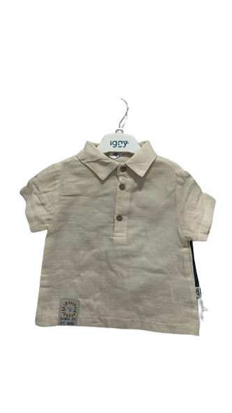 uğurböceğiçocuk 2'li Erkek Takım Born To Be Wild Gömlek Şort Takım 124114 - 3