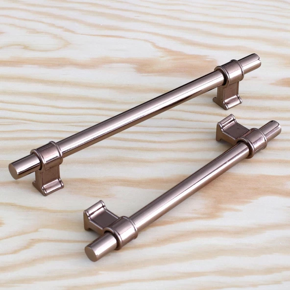 Hisar Bronz Metal Kulp 224 mm-22.4 cm Mobilya Mutfak Çekmece Dolap Kapak Dolabı Kulpları Kulbu Kulpu - 5