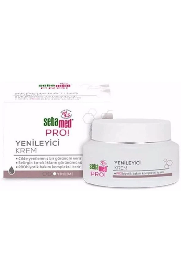 Sebamed Pro! Probiyotik Içerikli Yeniden Yapılandırıcı Regenerating Yüz Bakım Kremi (50 Ml)