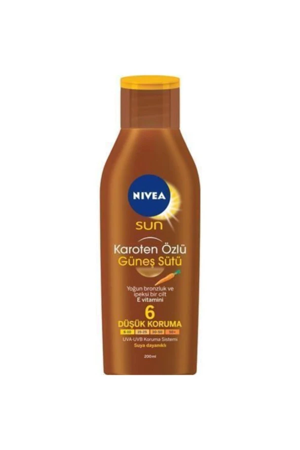 Nıvea Sun Karoten Özlü Güneş Sütü F-6 200ml