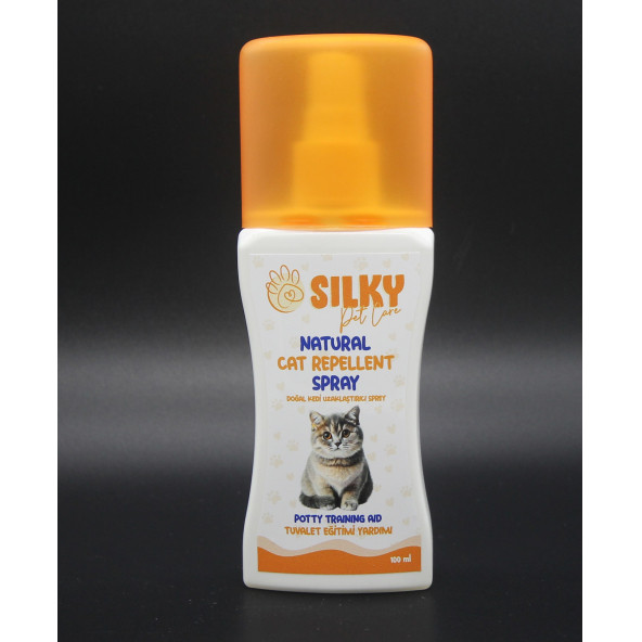 SILKY - Kedi Tuvalet Eğitim Spreyi   ( 100ml )