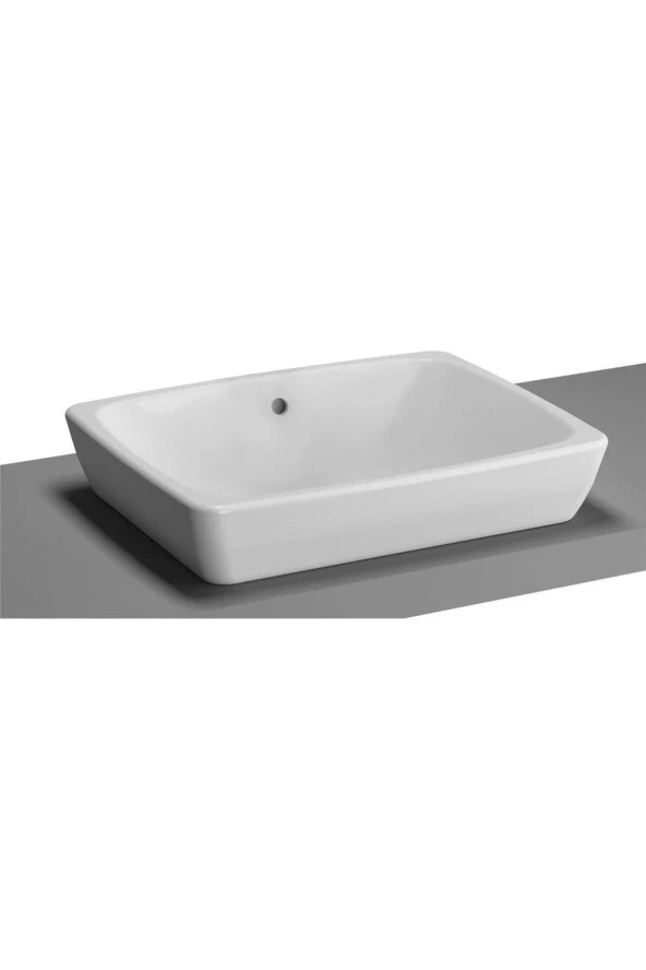 VitrA Metropole 5667B403-0016 Dikdörtgen Çanak Lavabo, Clean, 50 Cm, Beyaz