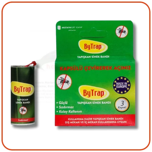 Bytrap Yapışkan Sinek Bandı | 1 Pakette 3 Rulo - Resim 7