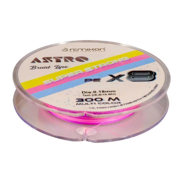 Remixon Astro 8X 0.22mm 300m M.Color İp Misina - 3