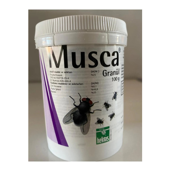 MUSCA  GRANÜL KARASİNEK İLACI  100GR