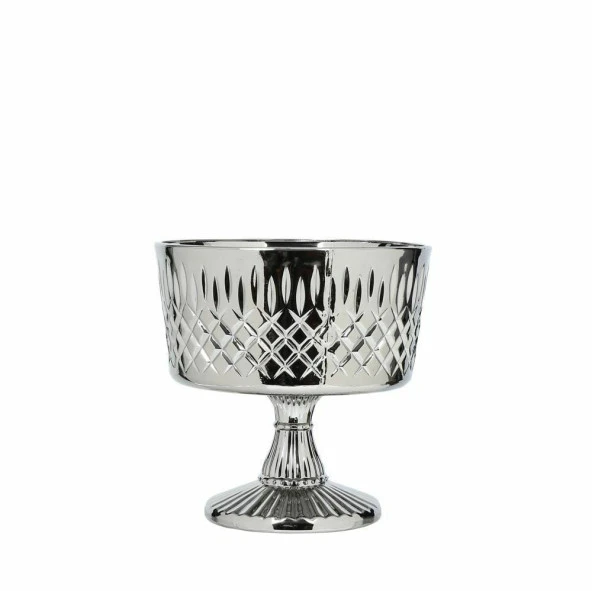 Evdema cam gümüş kase 20cm