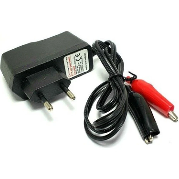 DC 12V 1A Priz Tipi Adaptör Krokodilli Öğrenci Deneylerine Uygun Güç Besleme Cihazı - Resim 2