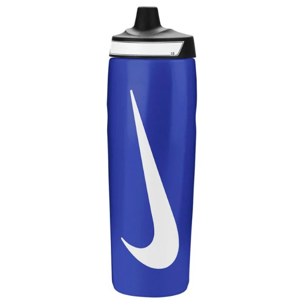 Nike Refuel Water Bottle 24OZ Royal Black White Matara N.101.0867.417.24