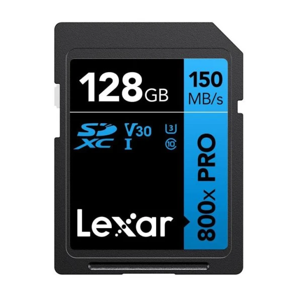 Lexar 128GB 800x Pro 150Mb/s SDHC Hafıza Kartı