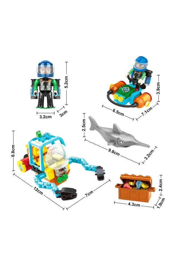 Deniz Altındaki Hazine 152 Parça ile Su Altı Macerası Başlıyor! - 2