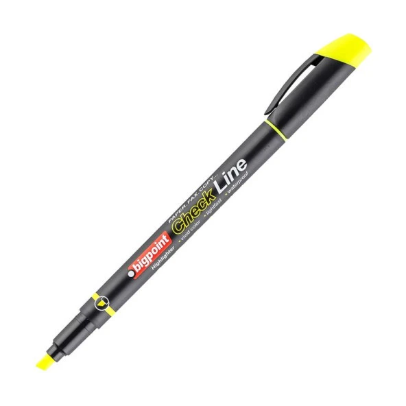 Bigpoint Fosforlu Kalem Cep Tipi 5'li Set (BP911-05) - 2