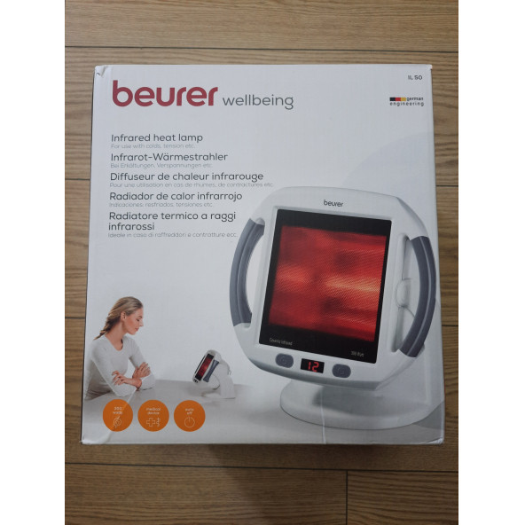 Beurer Il 50 Kızılötesi Isı Işını Lamba ( KASASINDA UFAK ÇATLAK VAR) - Resim 2