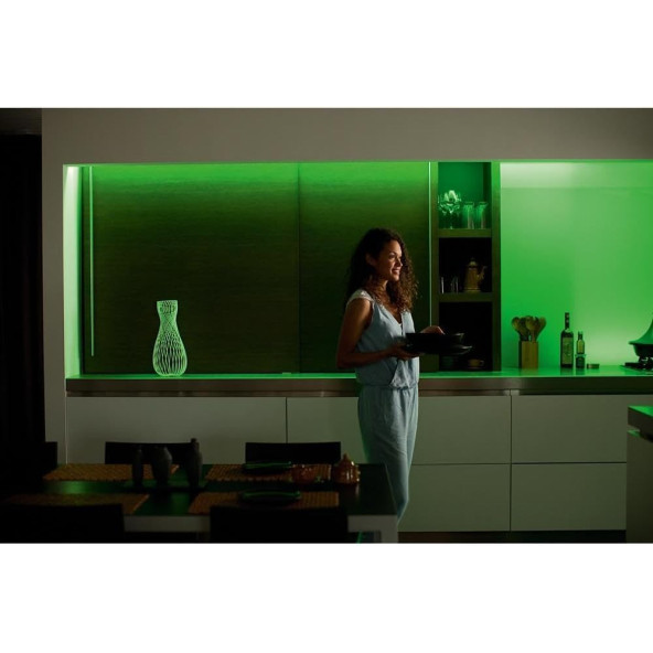 Philips Hue Akıllı LEDşerit, 1 metre, V4 Bluetooth özellikli, Ekleme/Uzatma şeridi - 11