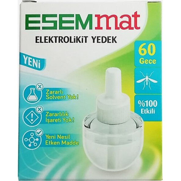 ESEMMAT ELEKTROLİKİT YEDEK 60 GECE 45G - 2