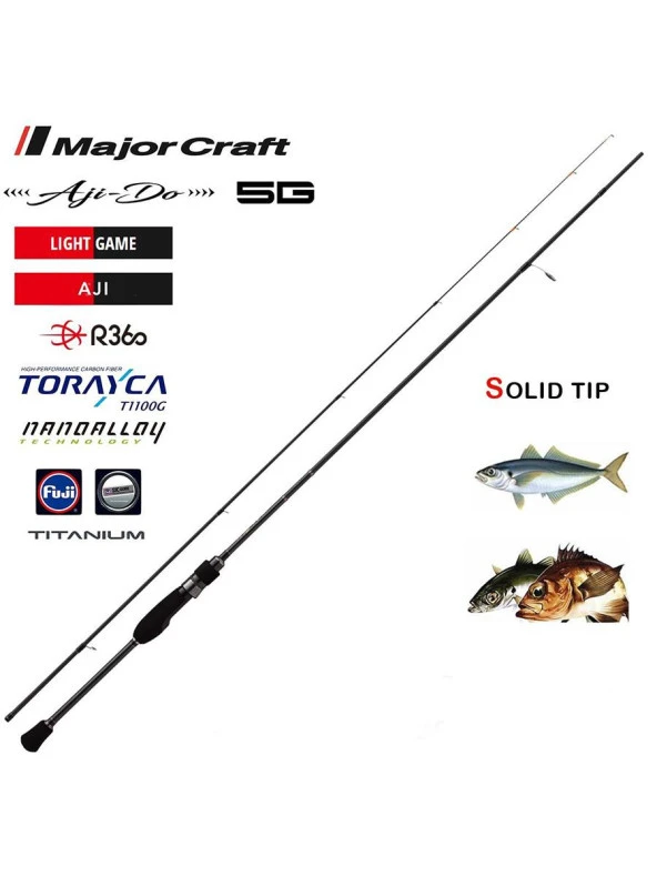 Major Craft 5G Ajido Aji AD5 S682L Aji 203cm 0.2-3g LRF Kamışı - Resim 2