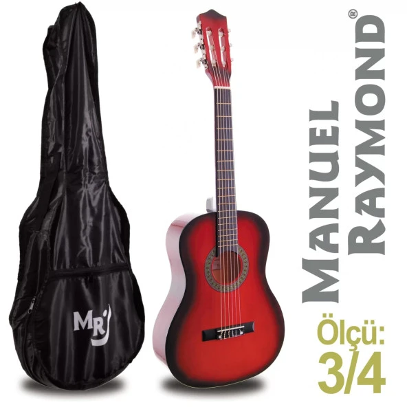 Klasik Gitar Junior Manuel Raymond Mrc87rb (kılıf Hediye)