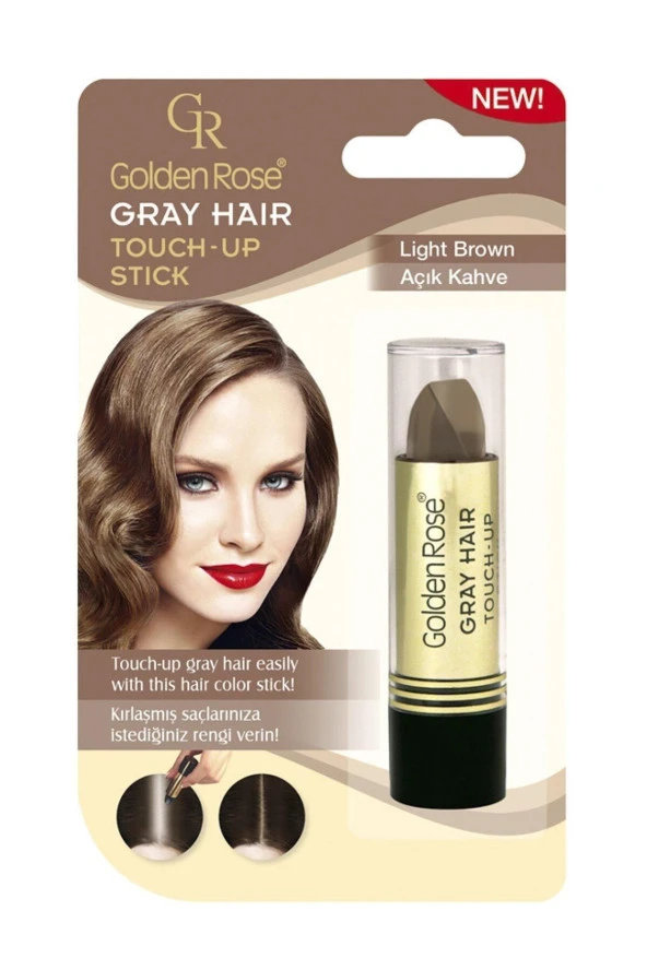 Golden Rose Grey Hair No:06 Light Brown- Saç Beyaz