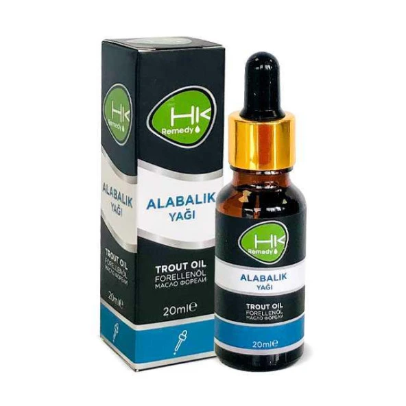 HK Remedy Alabalık Yağı 20 ml