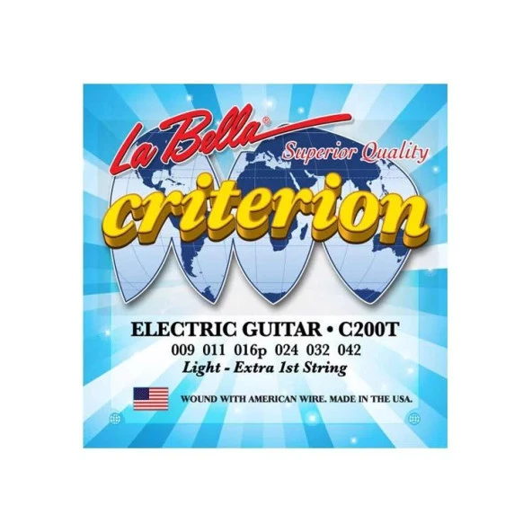 Gitar Aksesuar Elektro Tel Labella C200t 09