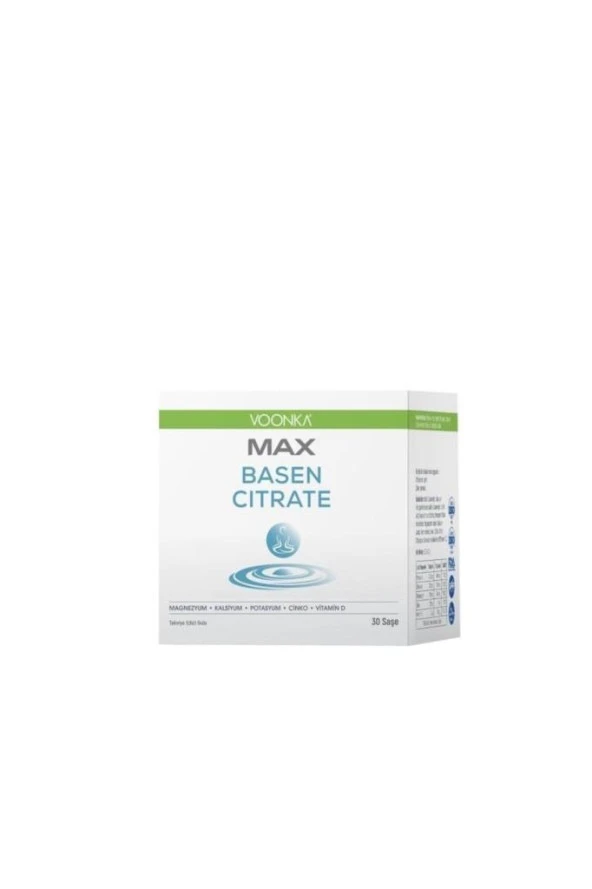 Voonka Max Basen Citrate 30 Saşe ürün görseli 1