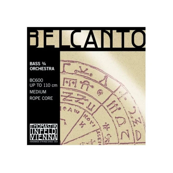 Thomastik Infeld Bc600 Aksesuar Belcanto Tel Orkestra Kontrbas