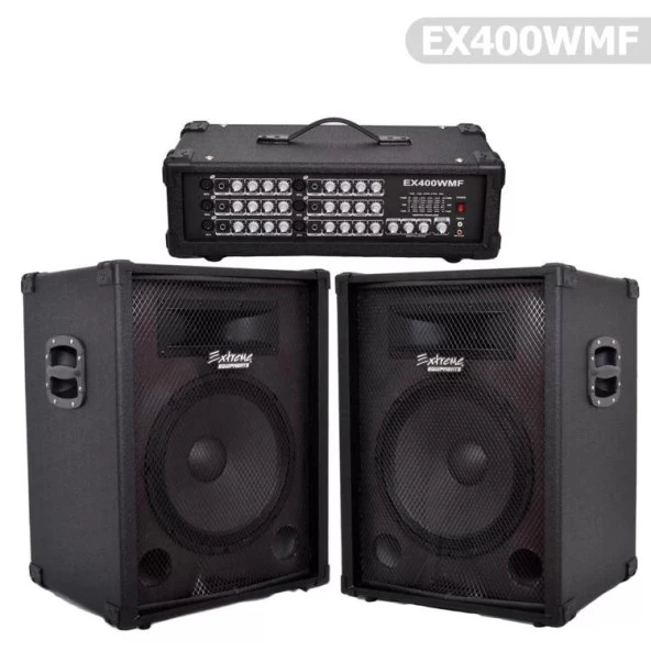 Extreme Amfi Ses Sistemi 2 Kolon+kafa Ex400wmf