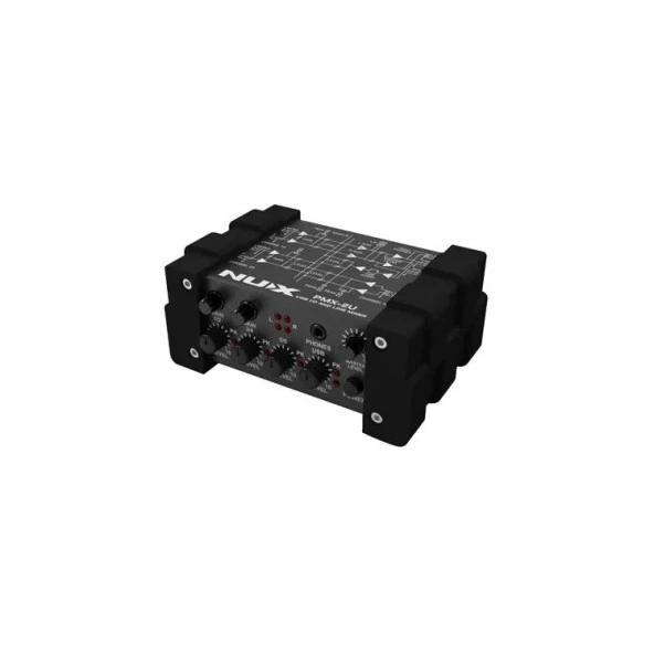 Çoklu Kanal Mini Mikser Usb Nux Pmx-2u